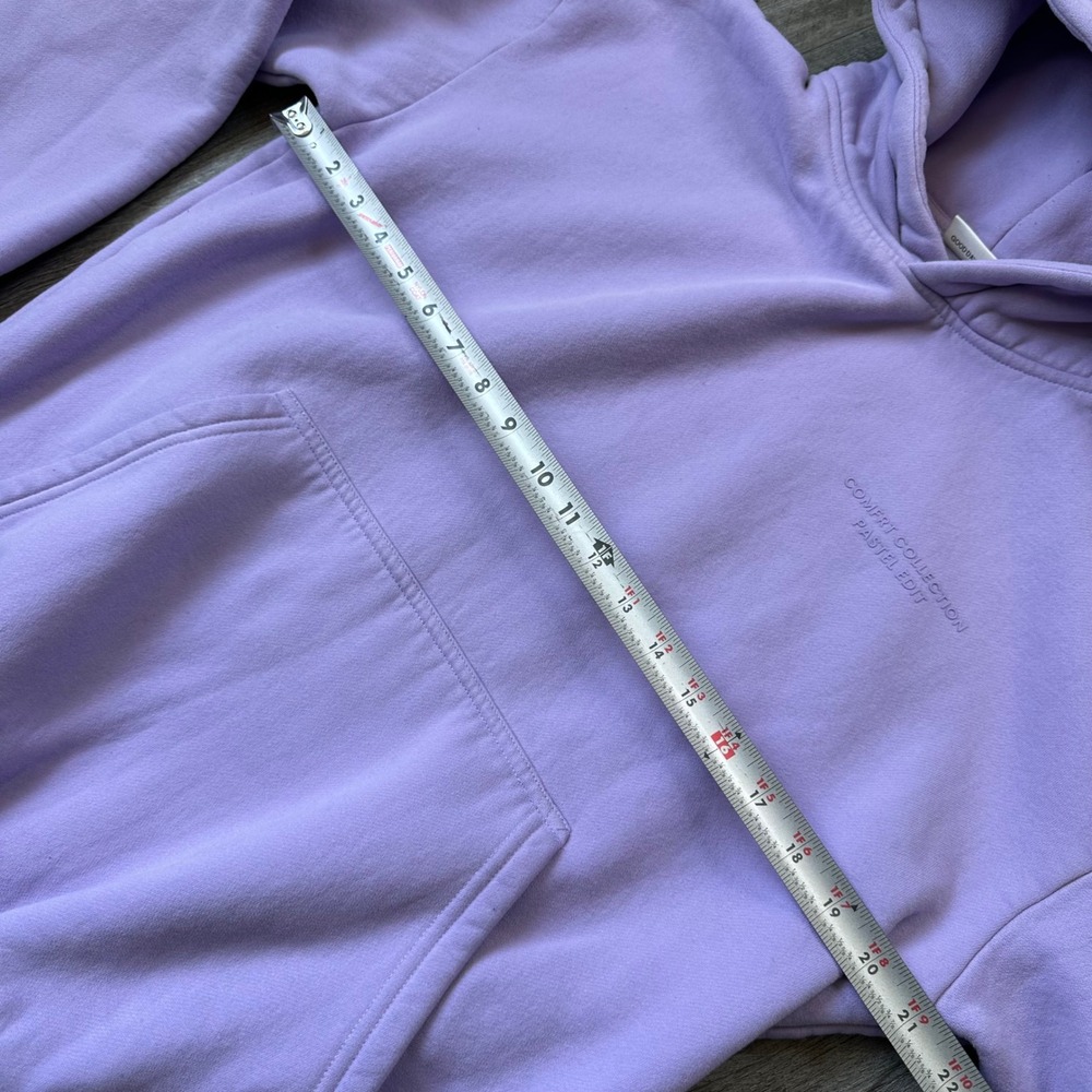 Comfrt Pastel Edit Lavender Purple Hoodie Sweatshirt Size S - Picture 7 of 7